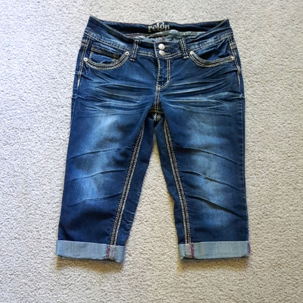 Size Curvy 7 Reign Jean Capris